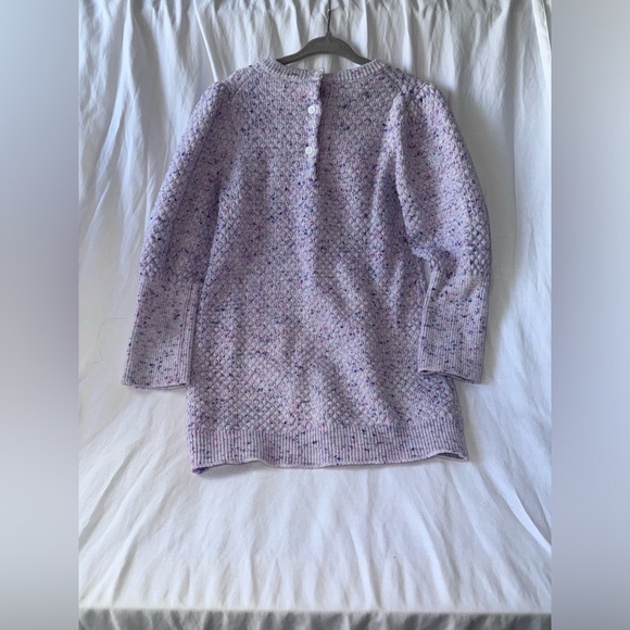 Janie and Jack - MARLED SWEATER DRESS - Size 4 - Picture 5 of 5